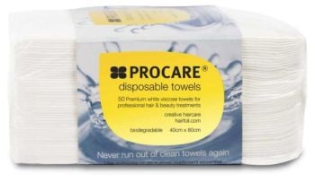 Procare Disposable Towels White (50)