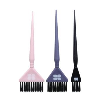 Procare Premium Tint Brush Tri-Pack Purple/Pink/Black