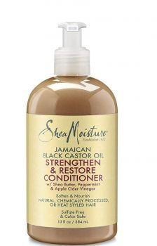 Shea Moisture Jamaican Black Castor Oil Strengthen & Restore Rinse Out Conditioner 384ml