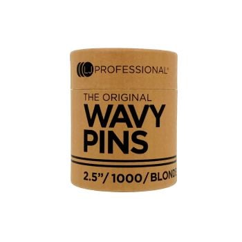LJ Wavy Pins Blonde 2.5" (1000)