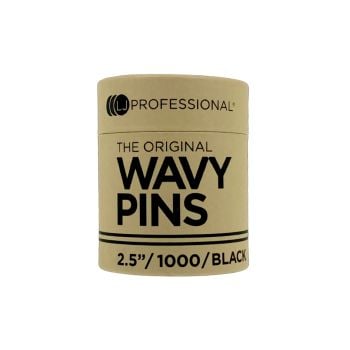 LJ Wavy Pins Black 2.5" (1000)