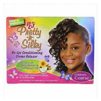 PCJ Pretty-n-Silky Relaxer Hair Straightening Treatment - Coarse
