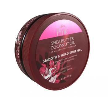 Luster's Pink Shea Butter Coconut Oil Smooth & Hold Edge Gel 128g
