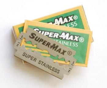 Super-Max Super Stainless Double Edge Razor Blades (5)