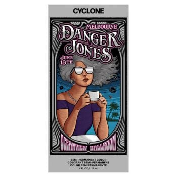 Danger Jones Semi Permanent Hair Colour 118ml - Cyclone (Silver)