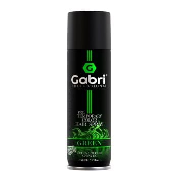 Gabri Temporary Color Hairspray Green 150ml