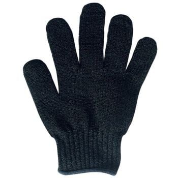 Cuccio Black Exfoliating Gloves - 1 Pair