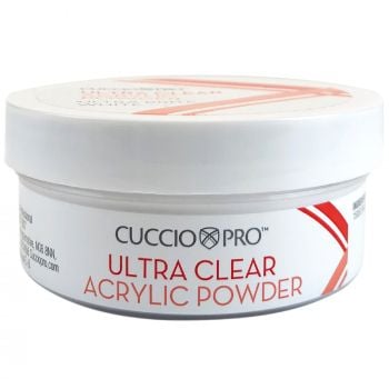 Cuccio Pro Ultra Clear Acrylic Powder Ultra Brite White 45g