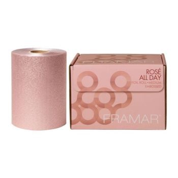 Framar Rose All Day Embossed Foil Roll Medium (5" x 320')