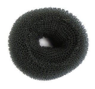 Sibel Hair Bun Ring Black 8cm Diameter Ref:9503012