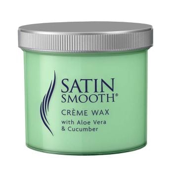 Satin Smooth Creme Wax With Aloe Vera & Cucumber 425g