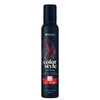 Indola Color Style Mousse Temporary Colour Red 200ml