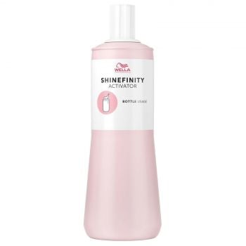 Wella Shinefinity Activator Bottle Usage 2% 1000ml