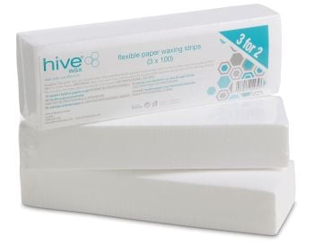 Hive Flexible Paper Waxing Strips 3 for 2 (3 x 100)