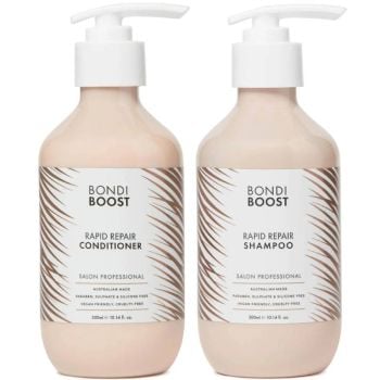 BondiBoost Rapid Repair Conditioner 300ml & Shampoo 300ml