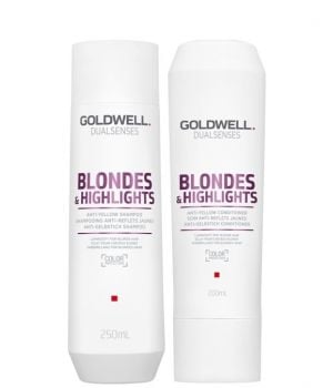 Goldwell Dualsenses Blondes & Highlights A-Y Shampoo 250ml and Conditioner 200ml