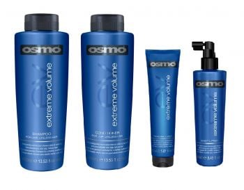 Osmo Extreme Volume Shampoo 400ml, Conditioner 400ml, Thickening Creme 150ml and Root Lifter 250ml