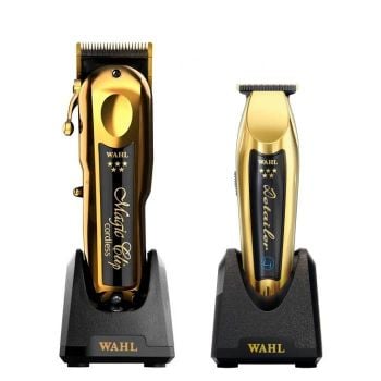 Wahl Gold Cordless Magic Clip and Gold Detailer Trimmer