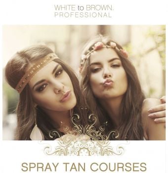 White To Brown Spray Tanning Course
