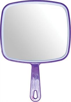 DMI Hand Held Lollipop Mirror - Purple