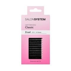 Salon System Lash Extensions Classic D Curl 0.15 8-14mm