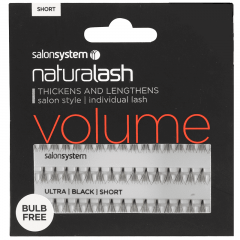 Salon System Individual Lashes Ultra Black - Short