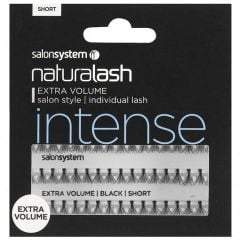 Salon System Individual Re-Usable Extra Voume Eyelashes - Short - Black