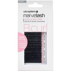 Salon System Marvelash B Curl Lash Extensions 0.05 - Ultra Fine