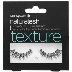 Salon System Naturalash Texture Lashes - Black - 117