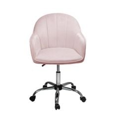 Glitterbels Pink & Silver Salon Chair
