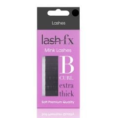 Lash FX Mink B Curl 0.20 Extra Thick Individual Lashes 10mm