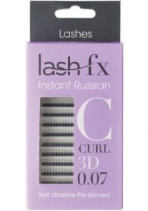 Lash FX Instant Russian 3D C Curl 0.07 9mm