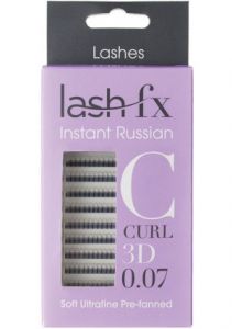 Lash FX Instant Russian 3D C Curl 0.07 10mm