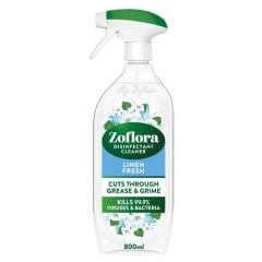 Zoflora Multipurpose Disinfectant Cleaner 800ml - Linen Fresh