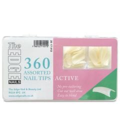 The Edge 360 Active Nail Tips Assorted