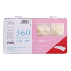 The Edge 360 Olympic Nail Tips Assorted