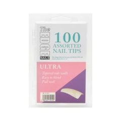 The Edge 100 Ultra Nail Tips Assorted