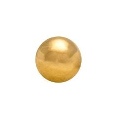 Caflon Stud Earrings Gold Plated Ball 3mm