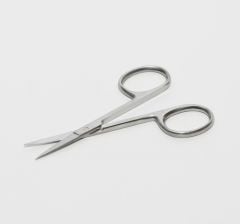 Krissell Beauty Straight Stainless Steel Cuticle Scissor 3.5"