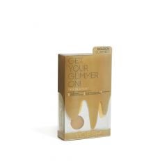 Voesh Glimmer Spa Pedi in a Box (5 step) - Golden Glimmer