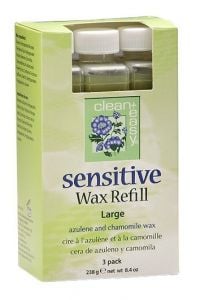 Clean+Easy Sensitive Wax Refill With Azulene & Chamomile Large (3)