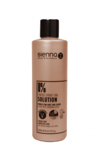 Sienna X 8% Spray Tan Solution 250ml