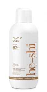 He-Shi Classic Gold (Medium) 8% DHA Spray Tan 1000ml
