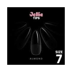 Halo Jellie Nail Tips Almond Size 7 (50)