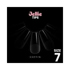 Halo Jellie Nail Tips Coffin Size 7 (50)