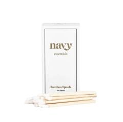 Navy Bamboo Spoolies