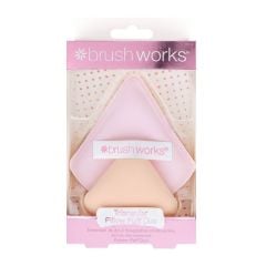 Brushworks Triangular Pillow Puff Duo