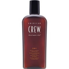 American Crew 3-In-1 Shampoo, Conditioner and Body Wash 250ml
