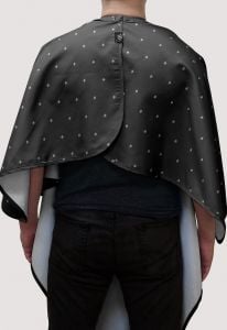 Barber Strong The Barber Shield Cape - Black