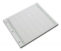 Agenda Loose Leaf Appointment Refill Pages 6 Column 3 Hole LL6-3H (100)
